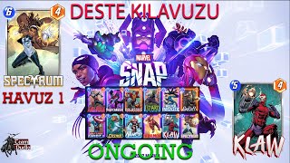 Marvel Snap yeni başlayanlar için deste kılavuzu (Ongoing - Havuz 1)