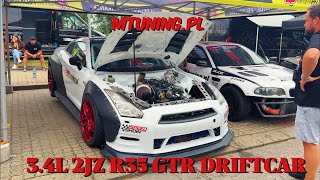 Worlds First 1500Hp 3.4L 2Jz R35 Gtr Drift Build Runs And Drives
