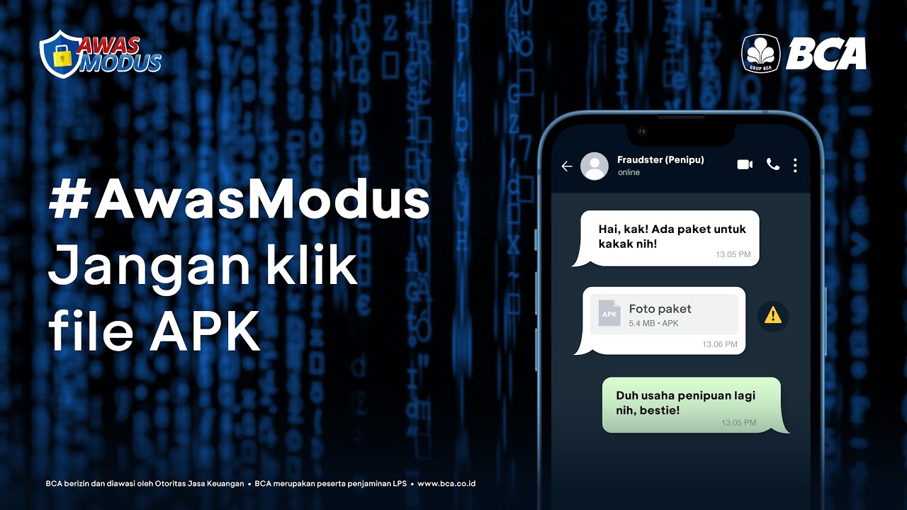 Don’t be fooled!! Caution APK file mode Don’t be fooled!! Caution APK file mode