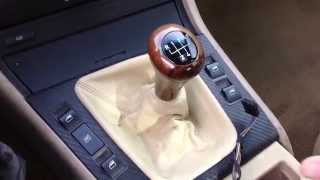 BMW Manual Transmission shift knob and boot removal M3 M5 e30 e36 e46 e90 e92 e34 e39 x5 e60