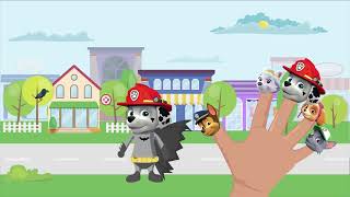 Paw Patrol Transforms Into Batman Finger Family Song