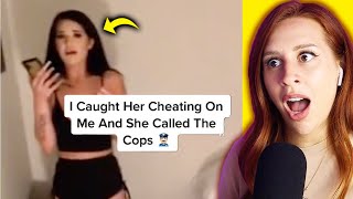 Karens Caught Cheating ! - REACTION