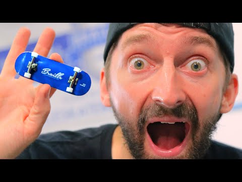 PRO SKATEBOARDER vs PRO FINGER BOARDER!