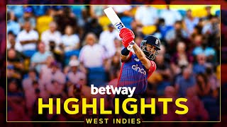 Highlights | West Indies v England |  4th Betway T20I
