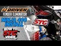Kawasaki Ninja 400 Driven Fender Eliminator Install | Sportbiketrackgear.com YouTube Video