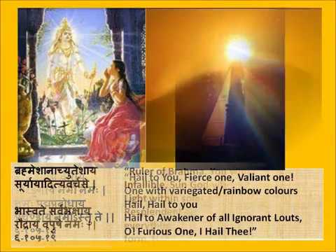 Full Aditya Hrudayam Stotram in Devanagari Sanskrit English...