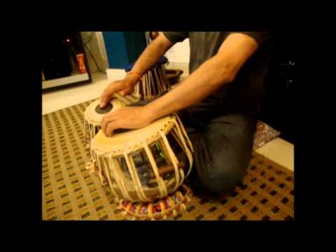 TU JAHAN JAHAN CHALEGA MERA SAYA - TABLA INSTRUMENTAL BY RAJIV...