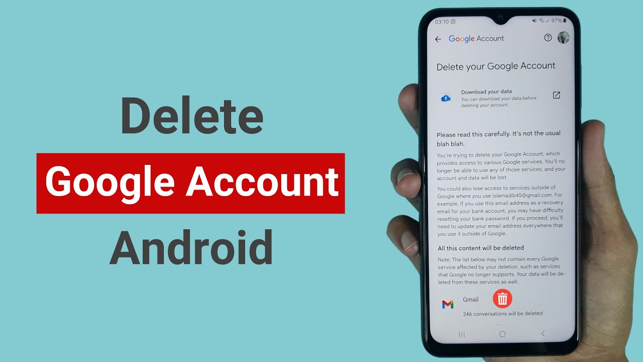 How to Delete Google Account on Android How to Delete Google Account on Android