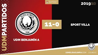 Benjamín A 11-0 Sport Villa | UDM Elida Olimpia