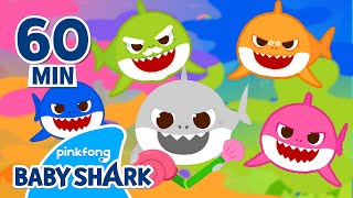 Find The Color Thief With Shark Family! | +Compilation | Stories And Songs | Baby Shark Official