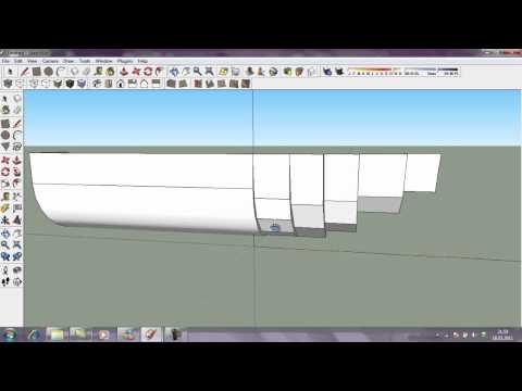 How to do ship in Google Sketchup ( tutorial )