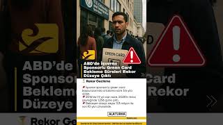 Abdde İşveren Sponsorlu Green Card Bekleme Süreleri Rekor Düzeye Çıktı