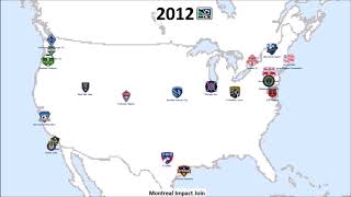 Mls Team And Logo History 1996 - 2018
