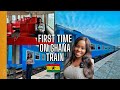 TRAVELLING FOR LESS THAN $1 ON GHANA TRAIN | TRAVELING ON THE GHANA RAILWAY SYSTEM | LIVING IN GHANA