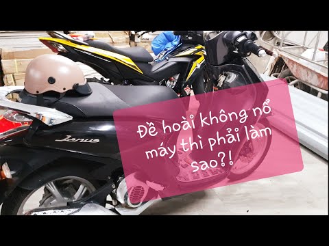 Khắc phục xe tay ga/ xe máy đề máy không nổ