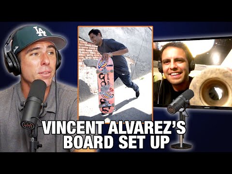 What's Vincent Alvarez's Board Setup?!