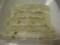 Cantonese Kitchen -Chinese cooking- Chee Cheong Fun (rice noodle rolls) steamed in a wok