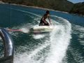 Jet ski num barco a remos ;)