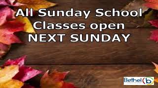 September 27 First Service