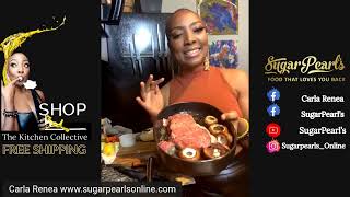 Steak (Rockefeller) Rihanna! Come on over for SugarPearl's Studio Kitchen LIVE!