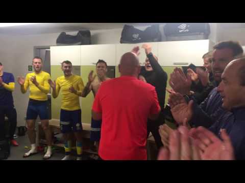 Radost v teplick kabin po utkn v Karvin (22.10.2016)