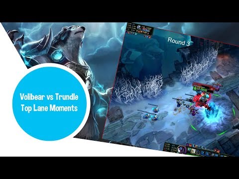 Top Volibear vs Trundle League Of Legends: Top Lane #1