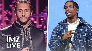 Colin Kaepernick And Travis Scott Spoke Before Super Bowl Deal Was Signed Tmz Live Colin Kaepernick And Travis Scott Spoke Before Super Bowl Deal Was Signed Tmz Live