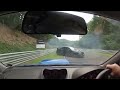 Subaru Car Near Miss on Nurburgring Road | Legal Racing