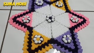 Renkli Yıldız Lif Modeli Yapılışı Detaylı Anlatım Yakın Çekim