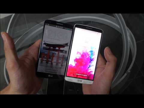 LG G3 vs LG G2 y Samsung Galaxy S5