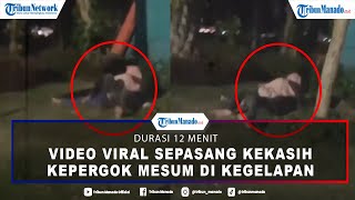  Viral Sepasang Kekasih Kepergok Mesum di Kegelapan Alun alun