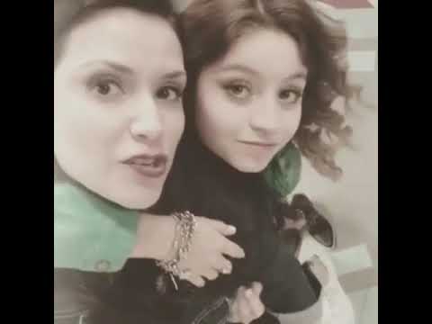 Karol sevilla y estela ribeiro en grabaciones de soy luna 3