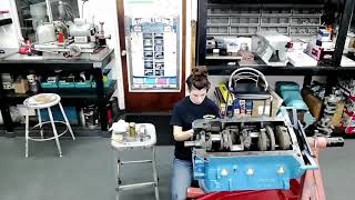 ASSEMBLING THE PISTONS AND CAMSHAFT IN A 440 MOPAR ENGINE