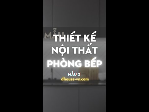 🆕 Thiết kế nội thất phòng bếp | Nội thất thông minh | Mẫu 2 #Shorts