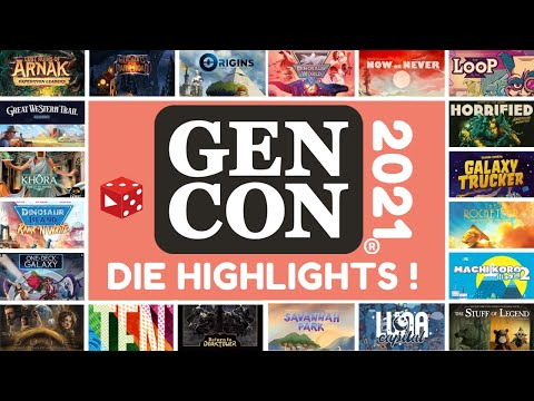 GenCon 2021 - 4 Wochen vor Essen: Die ersten Highlights und interessanten Spiele