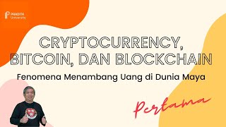 Pradita VCast: Cryptocurrency, Bitcoin, dan Blockchain #1