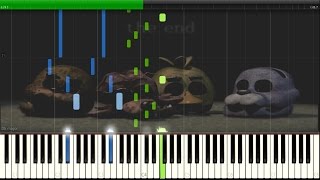 Don't Go (Good Ending Song - Five Nights at Freddy's 3) [Synthesia Piano Tutoria