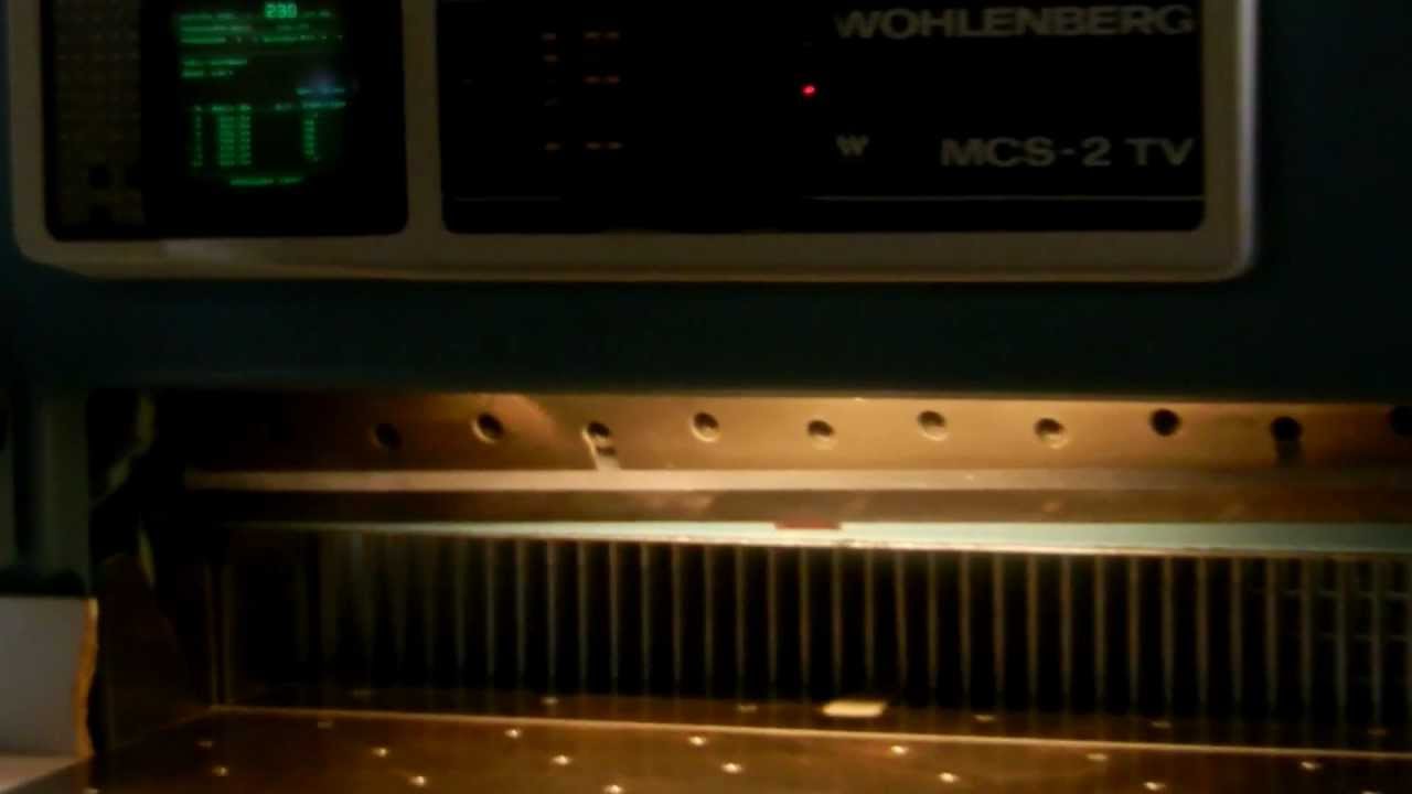 Guillotine Wohlenberg 115 MCS-2 TV