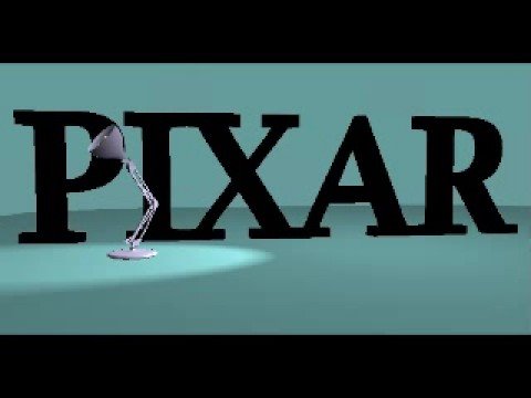 pixar logo lamp. Pixar logo, featuring a