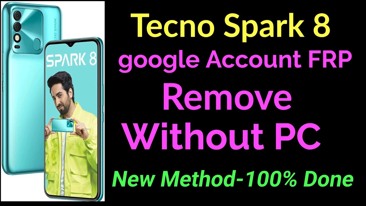 Tecno(KG6K) Spark 8 google Account Frp Remove without pc Tecno(KG6K) Spark 8 google Account Frp Remove without pc