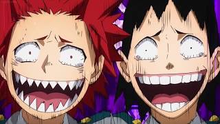 Sero And Kirishima Laughs At Bakugos Hairstyle Dub