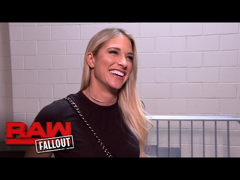 Kelly Kelly visits Raw: Raw Fallout, Feb. 13, 2017