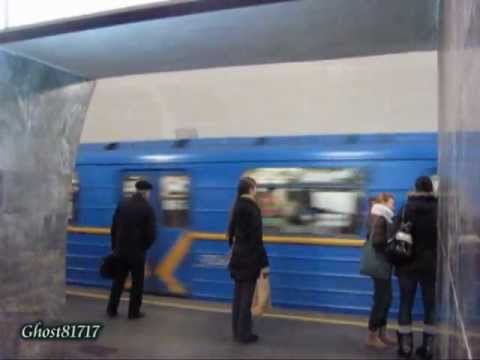Kiev Kyiv metro Olympiyska // Киев метро Олимпийская