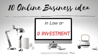 Online Business Ideas 