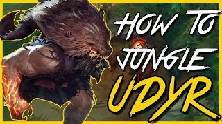 How to Udyr jungle Guide | Season 8 Patch 8.6 | League of Legends