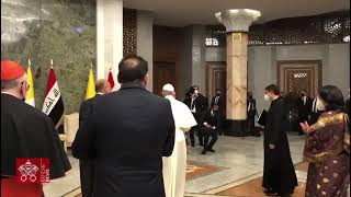 El Papa en Iraq: Encuentro con las Autoridades
