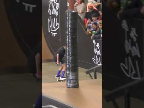 RIDICULOUS RAIL TRICKS FROM 12 YEAR OLD SKATER GINWOO #SHORTS