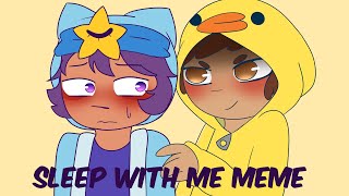 Sleep With Me Meme [Brawl Stars] - Leon x Sandy