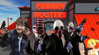 The Gents Raid Femboy Hooters