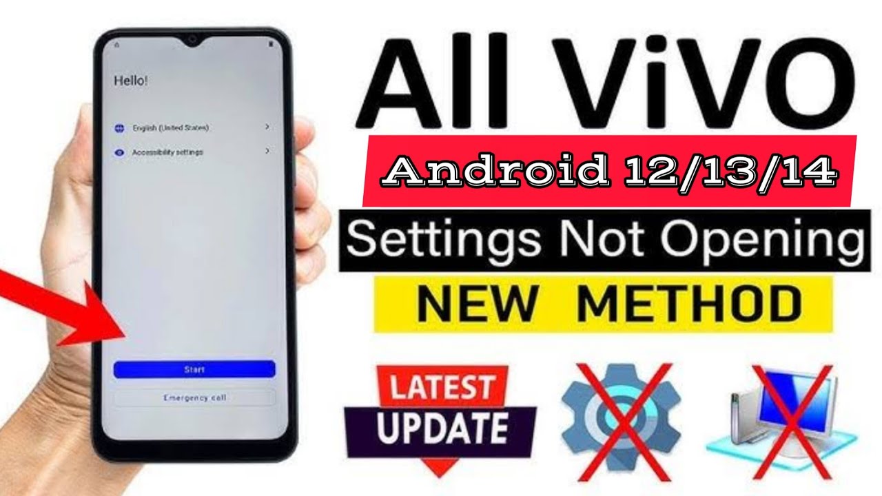 Vivo y22 frp bypass open setting not working solution Vivo y22 frp bypass open setting not working solution